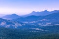 Landscape view from the Keppel Lookout.