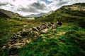 A landscape view of the Lake District