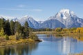 Oxbow Bend in the Fall - Grand Teton National Park