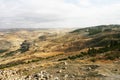 Landscape View at Mount Nebo, Jordan Royalty Free Stock Photo