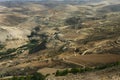 Landscape View at Mount Nebo, Jordan Royalty Free Stock Photo