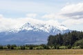 Landscape view of Mount Ruapehu, New Zealand Royalty Free Stock Photo