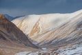 Landscape view of mountain range in Ladakh, India Royalty Free Stock Photo