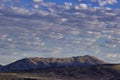 Landscape view of Andalucian Sierra mountain range near Reno, Nevada, USA