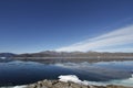 Landscape view of mountains from the community of Qikiqtarjuaq, Broughton Island