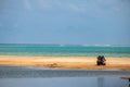 Landscape view of the mouth of Yardie Creek in the Ningaloo National Park near Exmouth in Western Australia Royalty Free Stock Photo