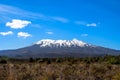 Landscape view of Mt Ruapehu in Tongariro national park, NZ Royalty Free Stock Photo