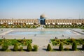 Landscape view of Naqsh-e Jahan Square or Meidan Emam. Isfahan, Iran.