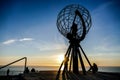 Landscape view in Nordkapp North Cape Norway Europe