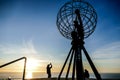 Landscape view in Nordkapp North Cape Norway Europe