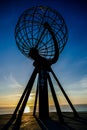 Landscape view in Nordkapp North Cape Norway Europe