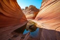 Arizona Wave - Famous Geology rock formation in Pariah Canyon