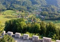 Landscape View from Old Celje Castle Royalty Free Stock Photo