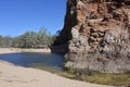 Ormiston Gorge Water Hole West MacDonnell National Park Northern Territory Australia Royalty Free Stock Photo