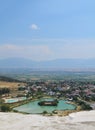 Landscape View From Pamukkale Royalty Free Stock Photo