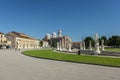 View of Prato della Valle in Padua in Italy 7 Royalty Free Stock Photo