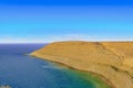 Landscape View from Punta del Marquez Viewpoint, Chubut, Argentina Royalty Free Stock Photo