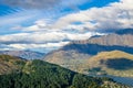 Landscape view from the Queenstown Skyline, New Zealand