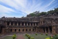 Landscape view of the Rani caves of Udayagiri caves complex in Bhubaneswar, Odisha, India.