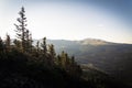 Landscape view of a roade winding through mountains in the morning near Quandary Peak. Royalty Free Stock Photo