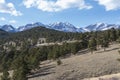 Landscape of Rocky Mountain National Park