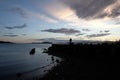 Evening light at Petone beach, Wellington