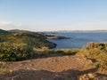 Landscape view of Sounion Greece