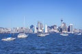 Landscape View to Auckland City from Stanley Bay Devonport Auckland, New Zealand