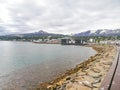 Landscape view to the fjords, Royalty Free Stock Photo