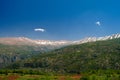 Landscape view to mountains and Kadisha Valley aka Holy Valley , Lebanon Royalty Free Stock Photo