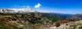 Landscape view to mountains and Kadisha Valley aka Holy Valley, Lebanon Royalty Free Stock Photo