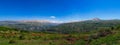 Landscape view to mountains and Kadisha Valley aka Holy Valley in Lebanon Royalty Free Stock Photo