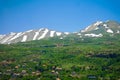 Landscape view to mountains and Kadisha Valley aka Holy Valley , Lebanon Royalty Free Stock Photo