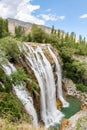 View of Tortum Waterfall in Tortum,Erzurum