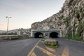 Landscape view of the Tunnels in Dbayeh Lebanon Royalty Free Stock Photo