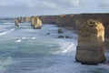 Landscape view the Twelve Apostles Great Ocean Road in Victoria Australia Royalty Free Stock Photo