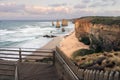 Landscape view the Twelve Apostles Great Ocean Road in Victoria Australia Royalty Free Stock Photo