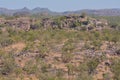 Ubirr rock art site in Kakadu National Park Northern Territory of Australia Royalty Free Stock Photo