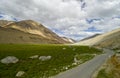A landscape view on the way to Pangong Tso Lake, Ladakh, India.