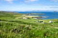 Landscape view in West Kerry, Beara peninsula in Ireland Royalty Free Stock Photo