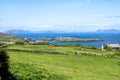 Landscape view in West Kerry, Beara peninsula in Ireland Royalty Free Stock Photo