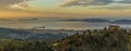 Amazing views from the mount in Vigo, landscape and seascape