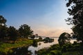 Landscape vieww of Pom pee view point.Pom Pee viewpoint is located in Khao Laem National Park