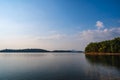 Landscape vieww of Pom pee view point.Pom Pee viewpoint is located in Khao Laem National Park