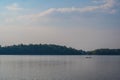 Landscape vieww of Pom pee view point.Pom Pee viewpoint is located in Khao Laem National Park