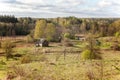 Landscape with village houses