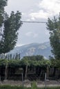 landscape of the vineyards in Cafayate