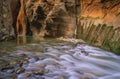 Virgin River Narrows Zion National Park Royalty Free Stock Photo