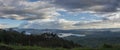 Landscape from Virunga National Park Royalty Free Stock Photo