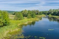 Landscape with Vorskla river